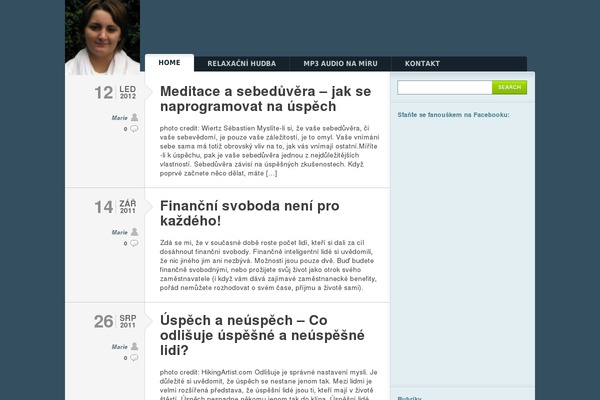 Typebased theme site design template sample
