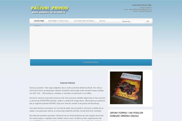 Delegate theme site design template sample