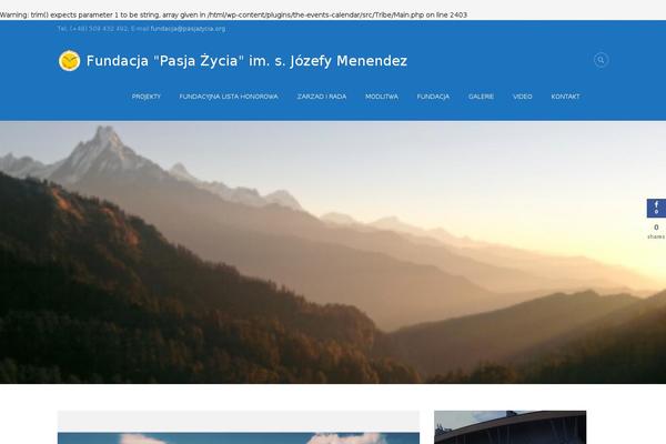 Site using Client Scroller Widget plugin