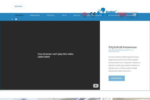 Tractor theme site design template sample