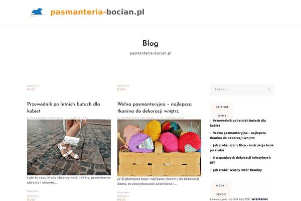 Site using Themestek-vihan-extras plugin