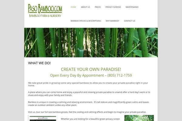 NatureSpace theme site design template sample