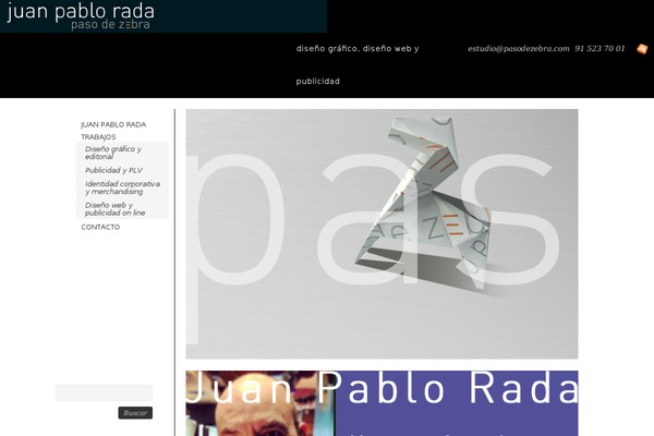 pasodezebra.com site used Organic_simple_portfolio