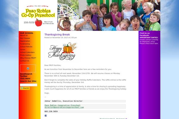 pasoroblescooppreschool.com site used Kidpaint