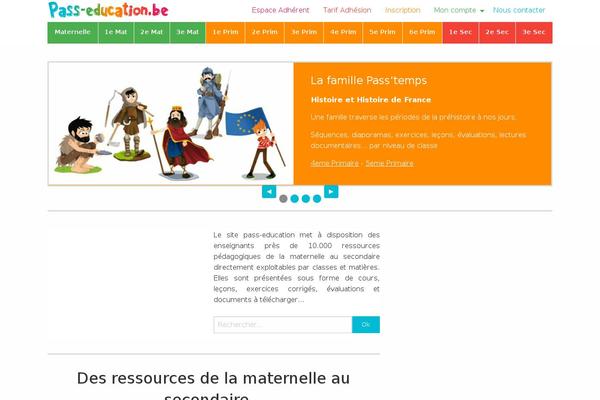 Cornerstone theme site design template sample