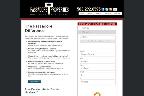 Pp theme site design template sample