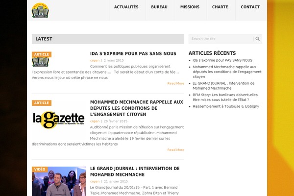 Site using Gallery  Slideshow plugin
