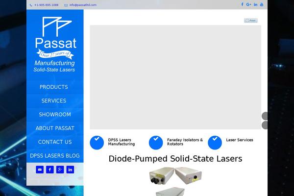 Vertikal theme site design template sample