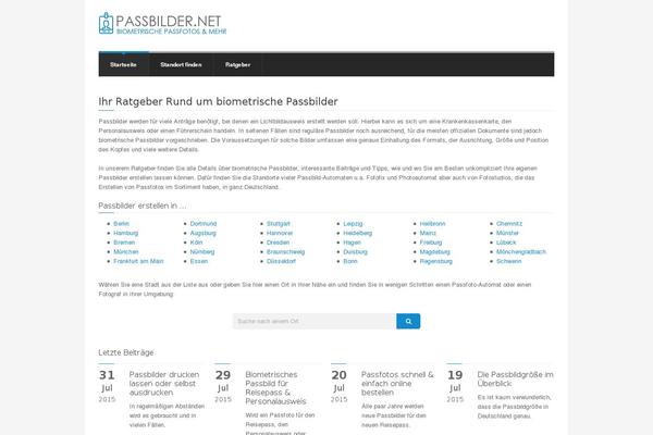 Unicon-child theme site design template sample