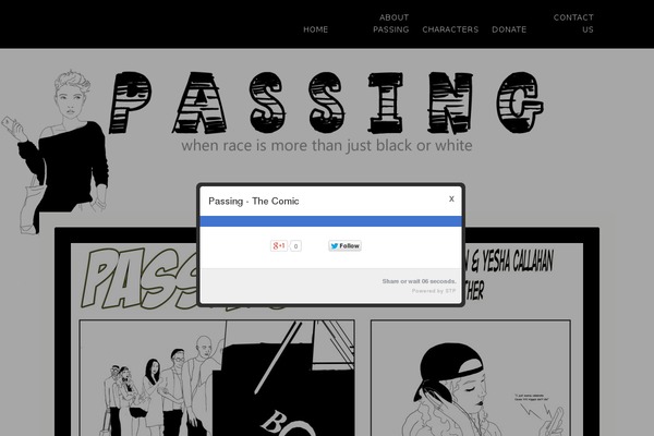 passingthecomic.com site used Panel-wpcom