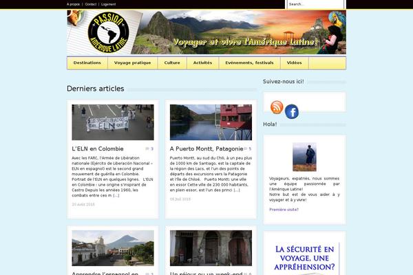 Bangkok Press theme site design template sample