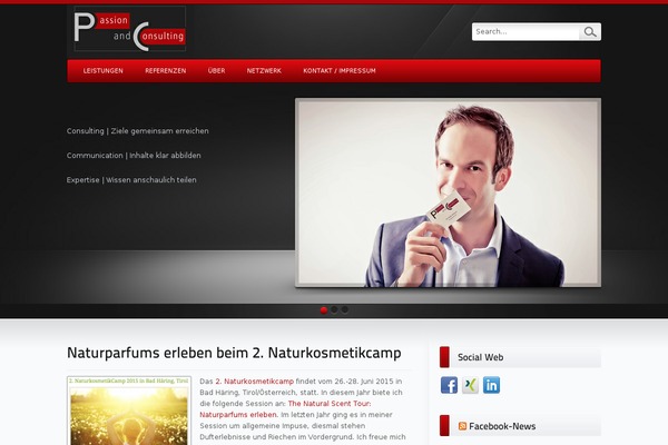 theDawn theme site design template sample