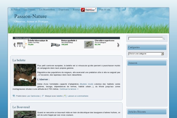 passion-nature.net site used Trustnews