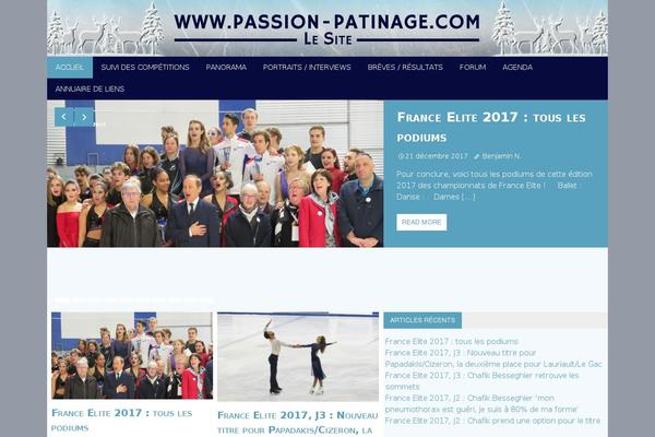 Merlin theme site design template sample