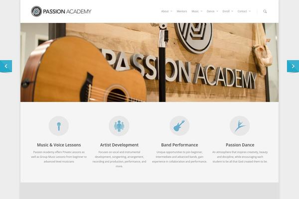 Site using Church Pack plugin
