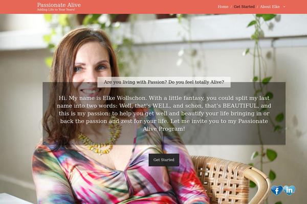 passionatealive.com site used Start Point