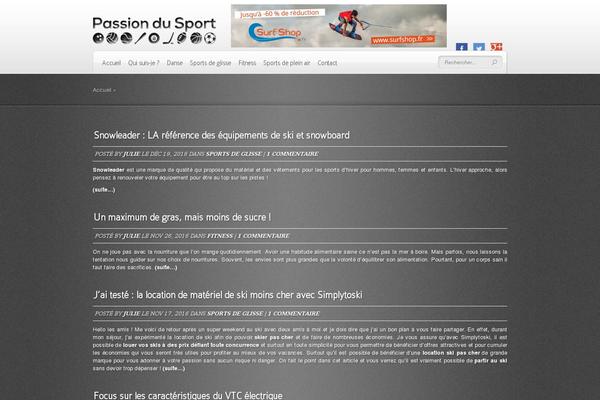 Deepfocus theme site design template sample