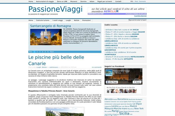 passioneviaggi.it site used Swift-v5.43