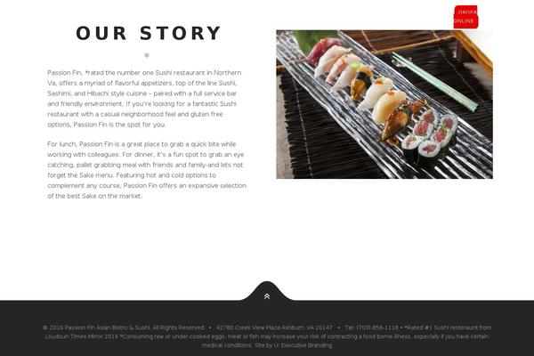 ROSA theme site design template sample