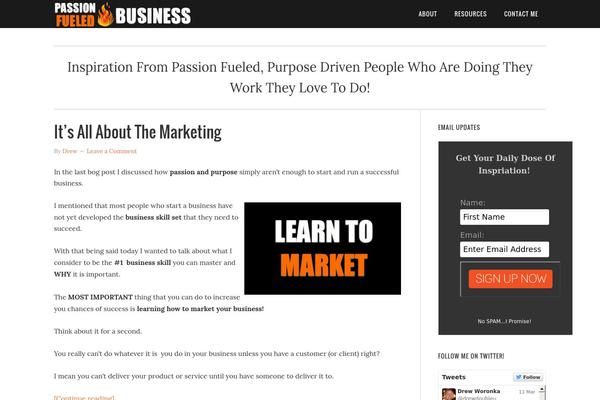 Eleven40 Pro theme site design template sample