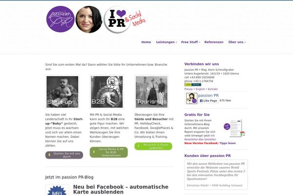 Biznizz theme site design template sample