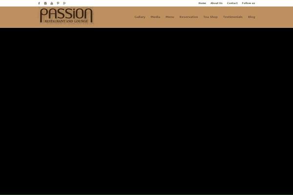 Site using Foodpress plugin