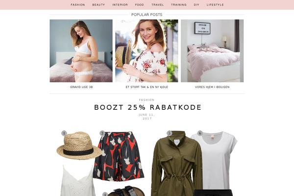 Authentic theme site design template sample
