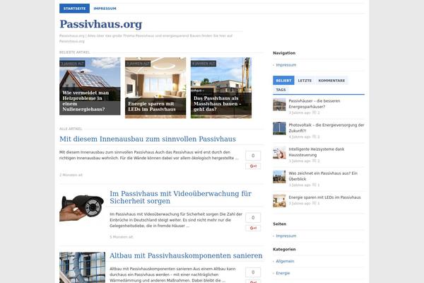 Freshlife theme site design template sample