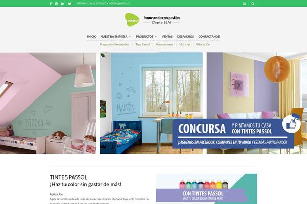 The Retailer theme site design template sample