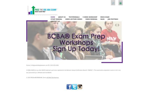 passthebigabaexam.com site used Spacecolor