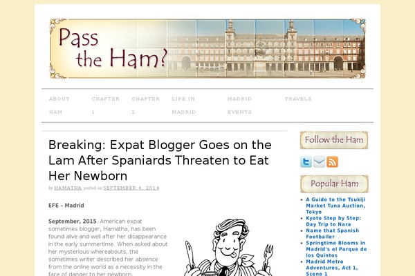 Brunelleschi theme site design template sample