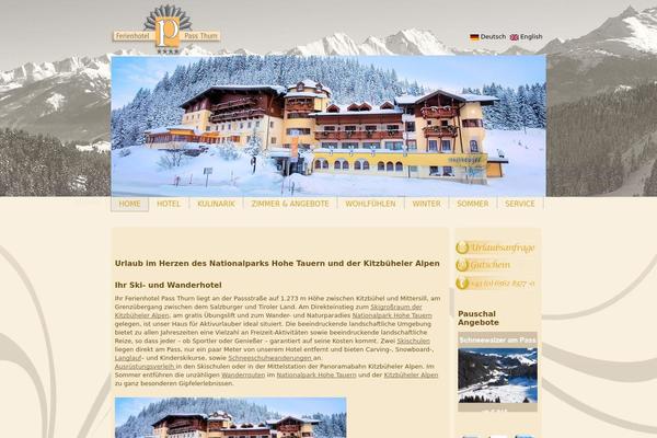 Site using Ditty News Ticker plugin