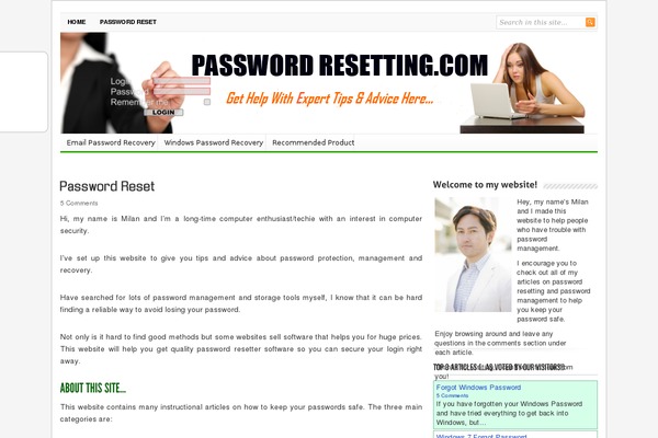 Authoritize theme site design template sample