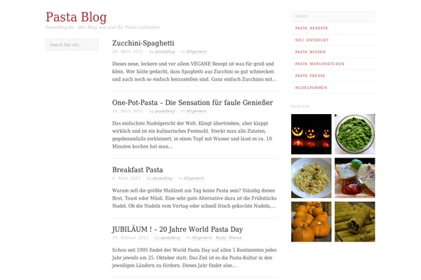 Ascetica theme site design template sample