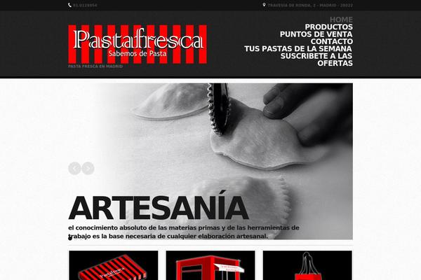 pastafrescamadrid.com site used Theme1872