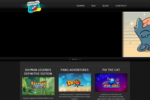 Pg theme site design template sample
