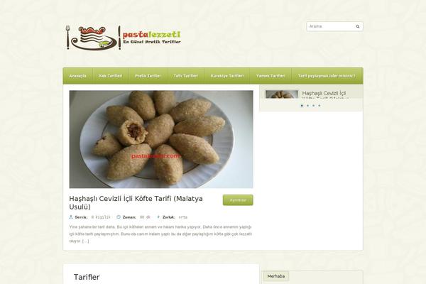 Petit theme site design template sample