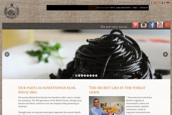 Nosh theme site design template sample