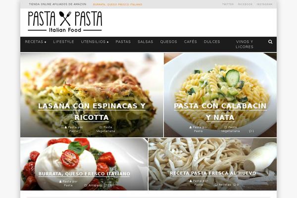 Valenti theme site design template sample
