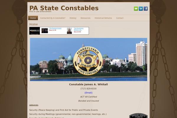 JUSTICE theme site design template sample