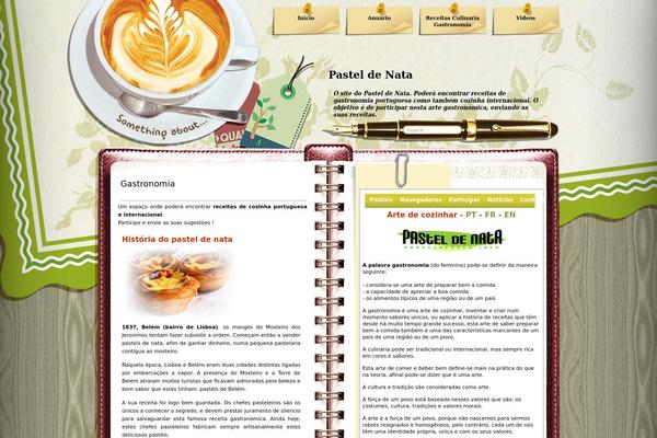 Coffee Desk theme site design template sample