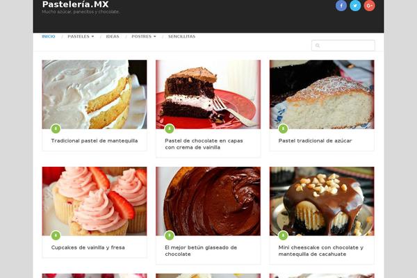 Spike theme site design template sample
