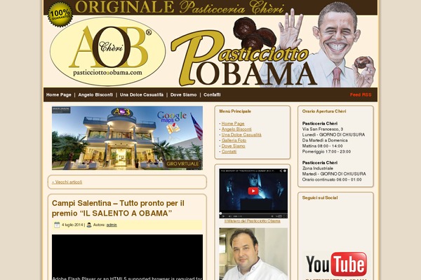 pasticciottoaobama.com site used Food_recipe