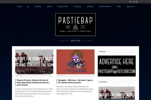 Perkins theme site design template sample