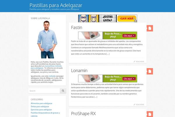 Icy theme site design template sample