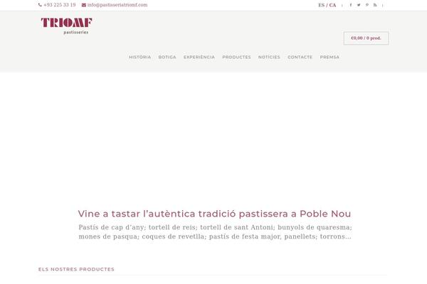 Site using Themetrust-social plugin