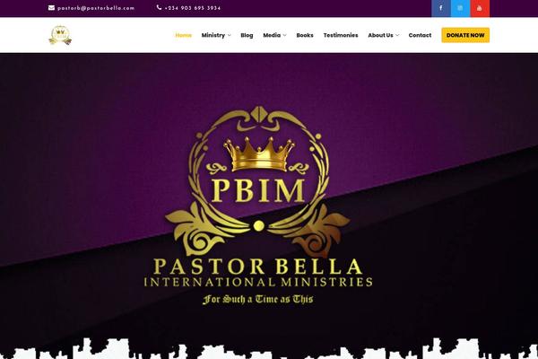 Alone theme site design template sample