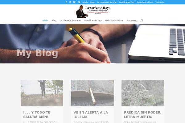 Glow theme site design template sample
