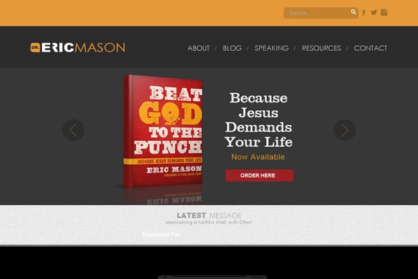 Site using Instagram Slider Widget plugin