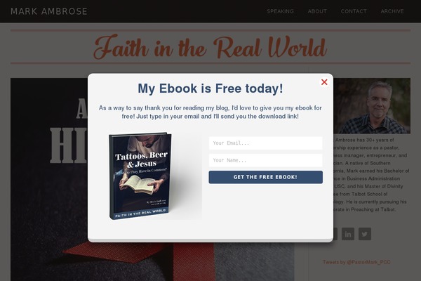 Site using Chimpy plugin
